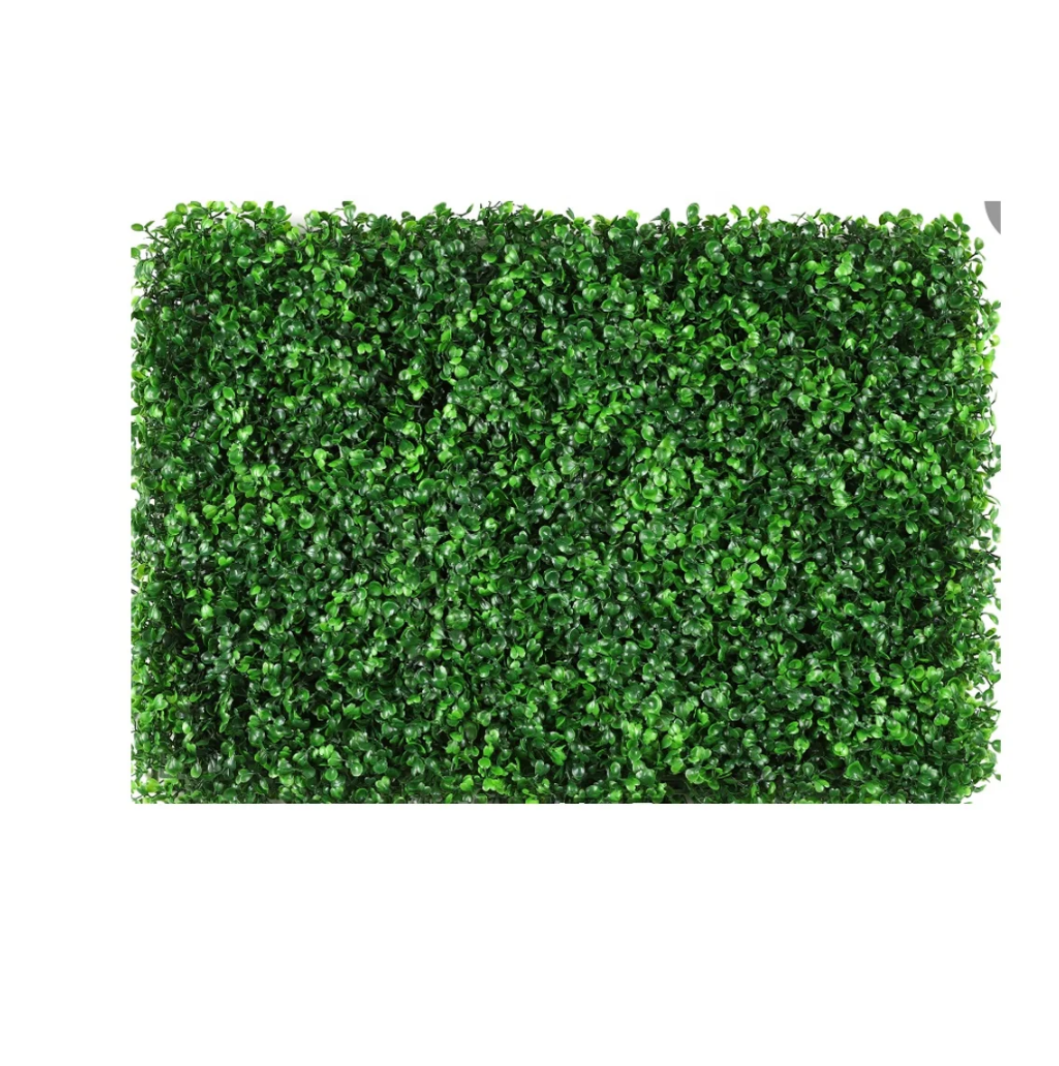 Premium Artificial Hedge Panels (40x60 cm) – Grass Wall Backdrop &amp; Privacy Screen