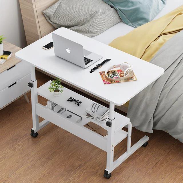 Adjustable Laptop Desk – Lightweight &amp; Ergonomic (White)