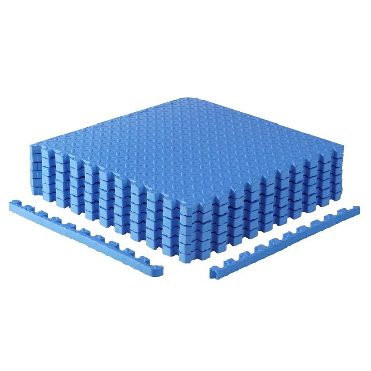 Premium Blue Puzzle Mat (30x30cm)—Multi Purpose Foam Floor Tiles