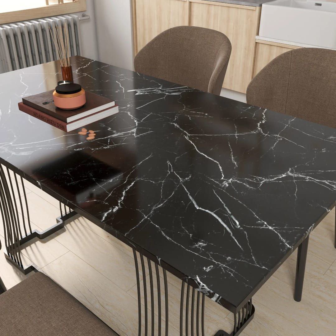 Modern Black Marble Contact Paper (0.6by10m)