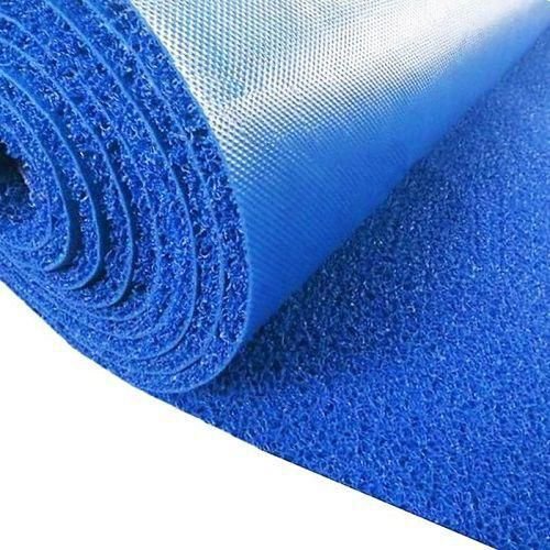 Durable Blue PVC Spaghetti Carpet – Perfect for Homes & Offices (1.2m x 1m)