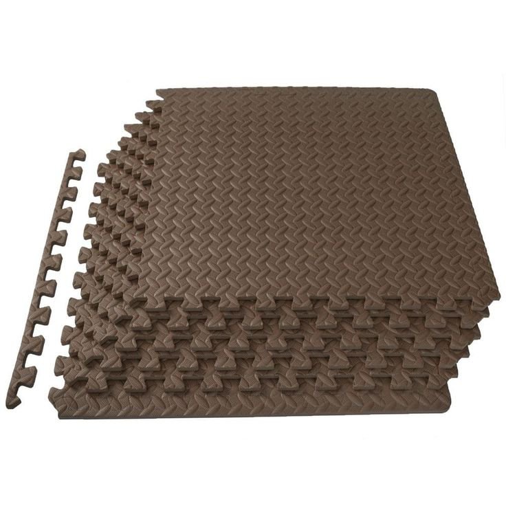 Premium Brown EVA Interlocking Foam Mats: Versatile &Durable
