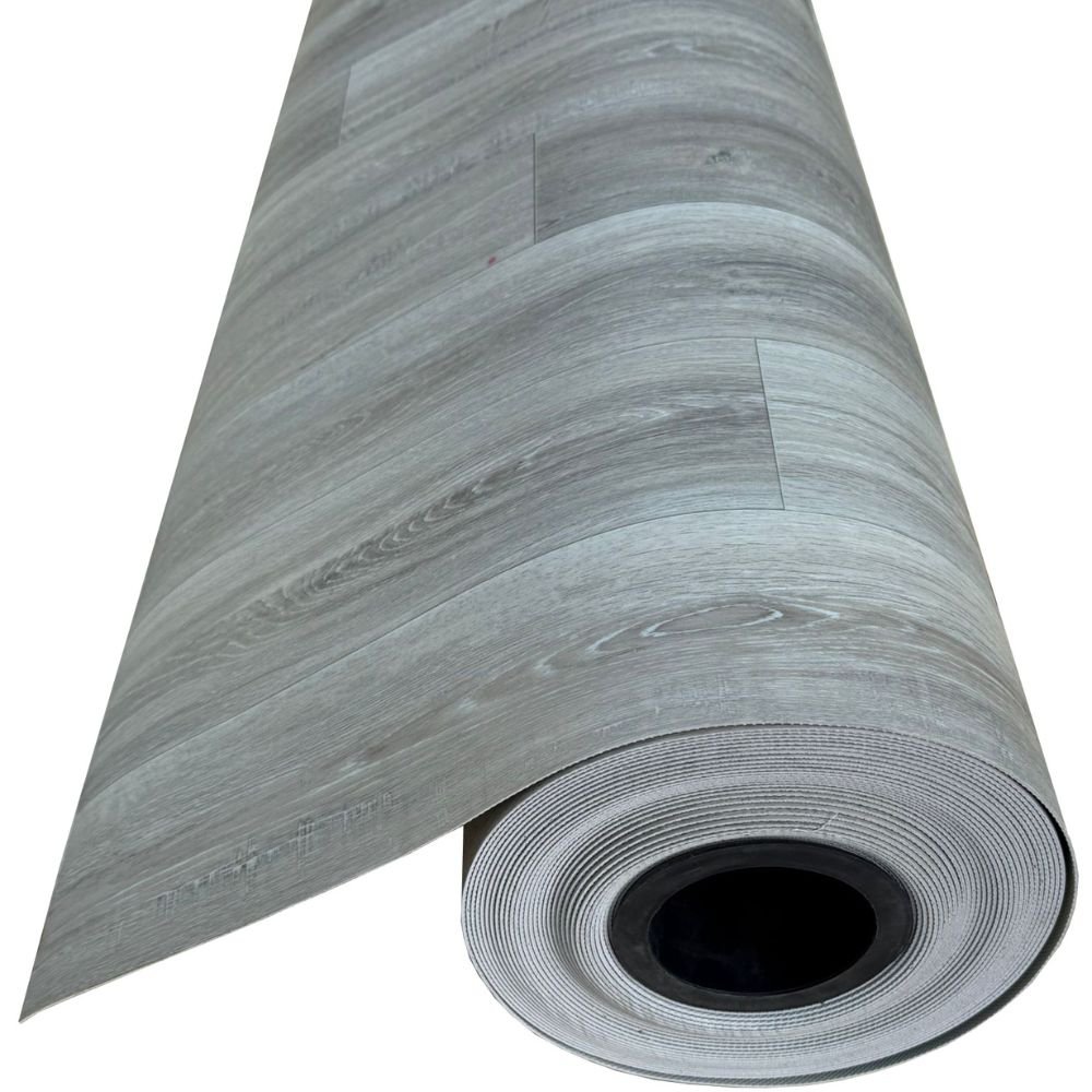 Modern Grey Oak Vinyl Flooring (Mkeka wa Mbao) – Durable & Waterproof