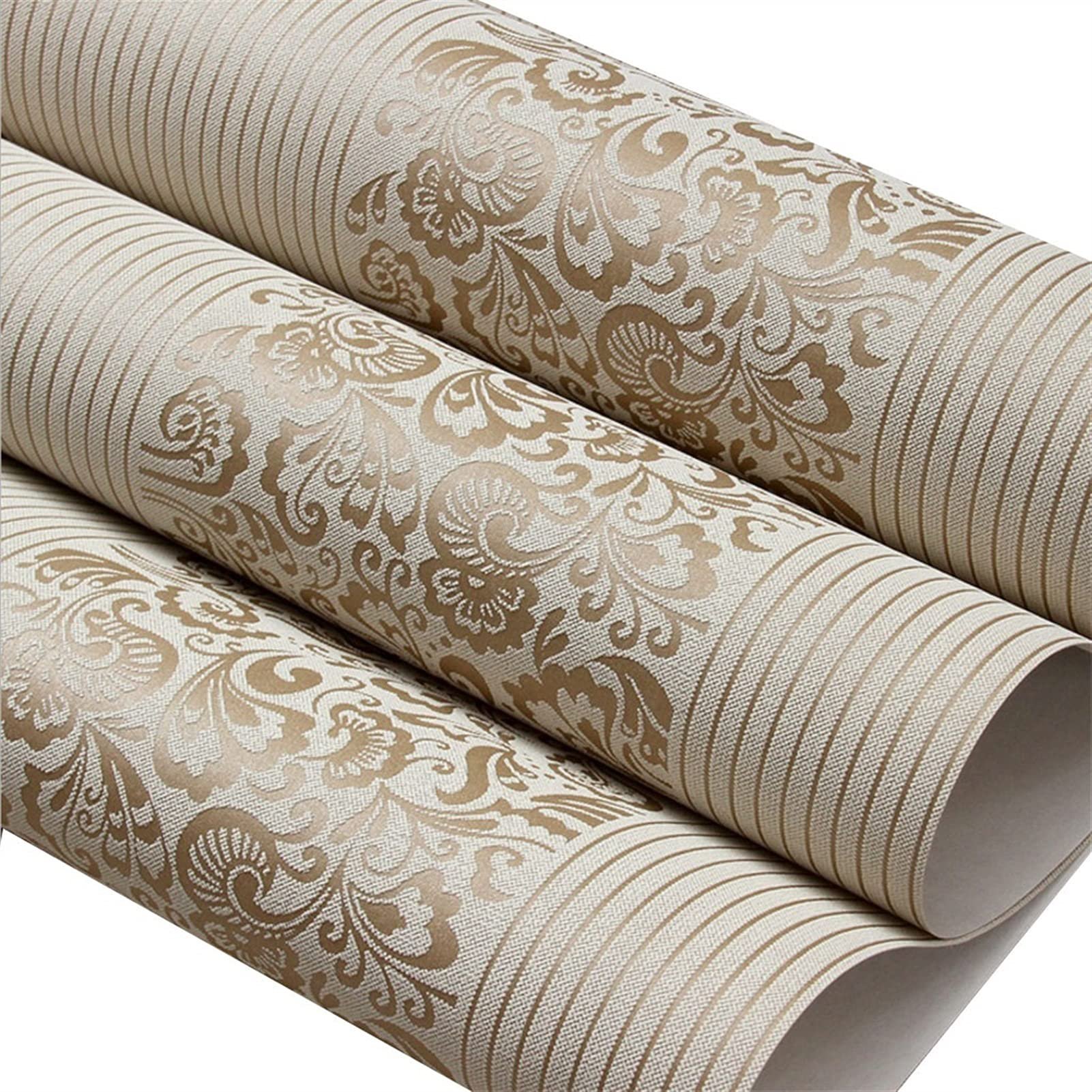 Luxury Gold Accented Wallpaper