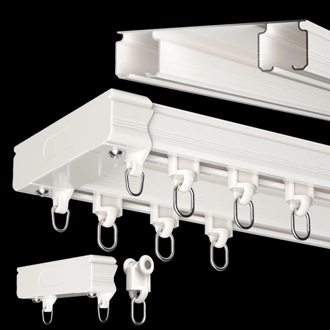 Double Curtain Rail
