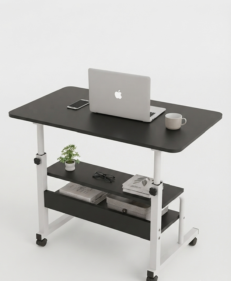 Standing Adjustable Laptop Desk (Black)