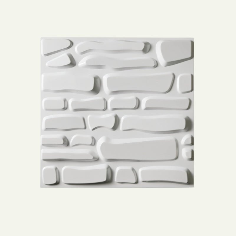 3D PVC Brick Stone Design Wall Panel.