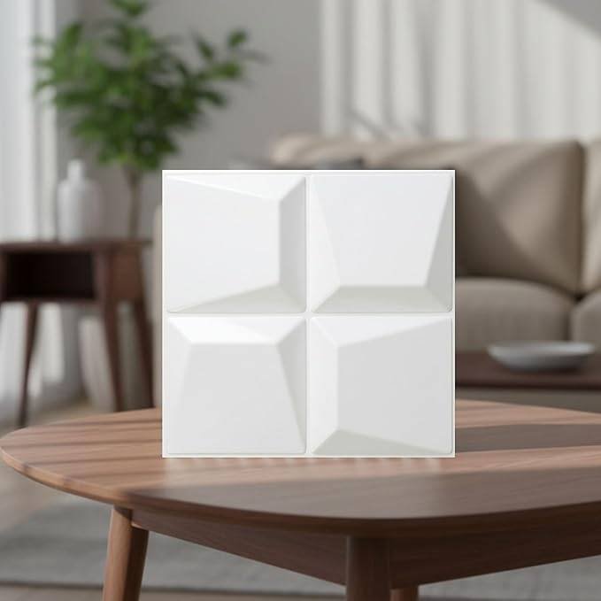 PVC 3D Wall Panel Cube Design